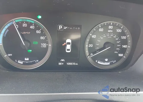 2016 Hyundai Sonata Hybrid Limited из США, поврежденный, VIN KMHE34L14GA020079